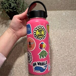 Hydro Flask with Stickers 32oz